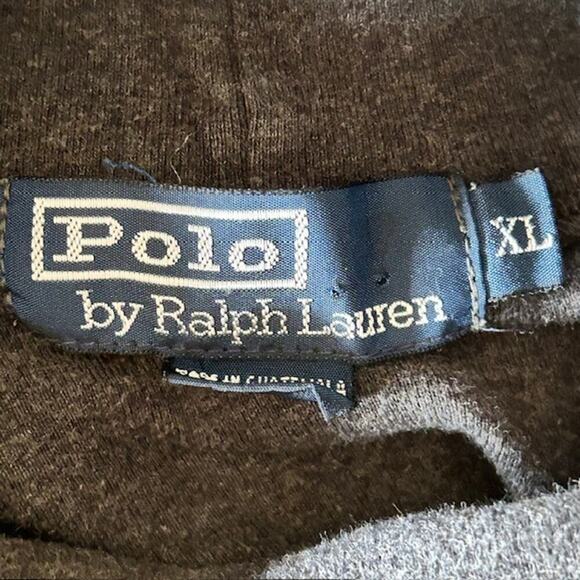 ,Vintage Polo by Ralph Lauren Gray Turtleneck - XL - Picture 4 of 7